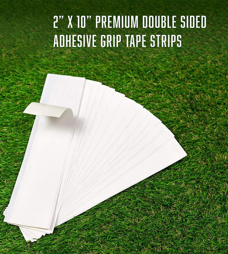 Professional Golf Grip Tape 2" X 10" Solvent Activated Double Sided Adhesive Strips for Regripping Golf Clubs