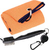 Orange Towel+Black Brush