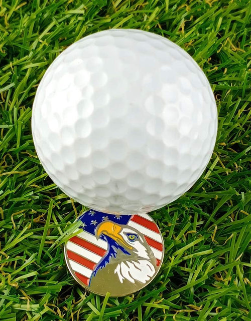 Load image into Gallery viewer, Golf Ball Markers with Hat Clips Value Sets for Men Women Golfer, Removable Attaches Easily to Golf Cap Premium Gifts
